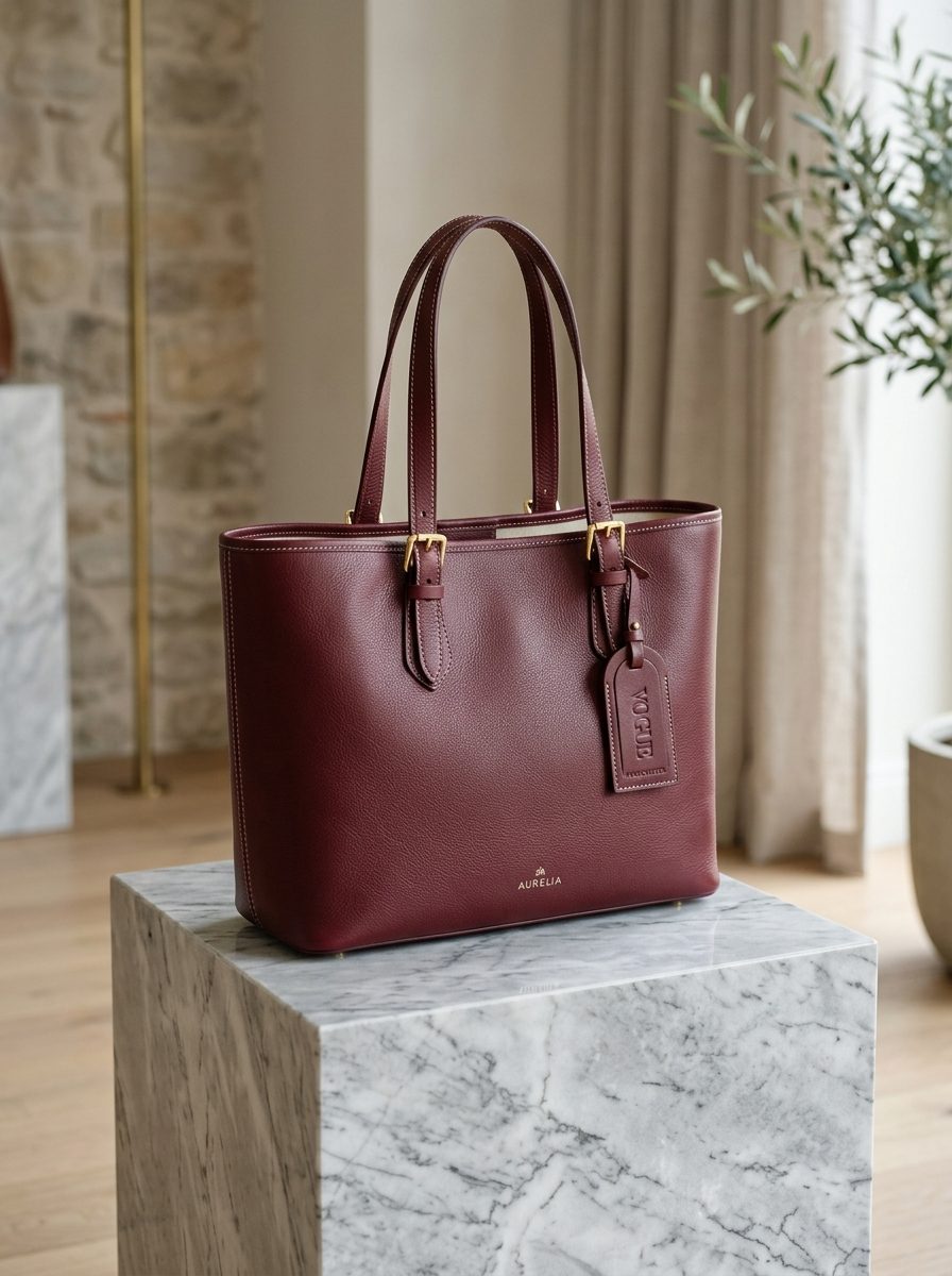 Signature Leather Tote